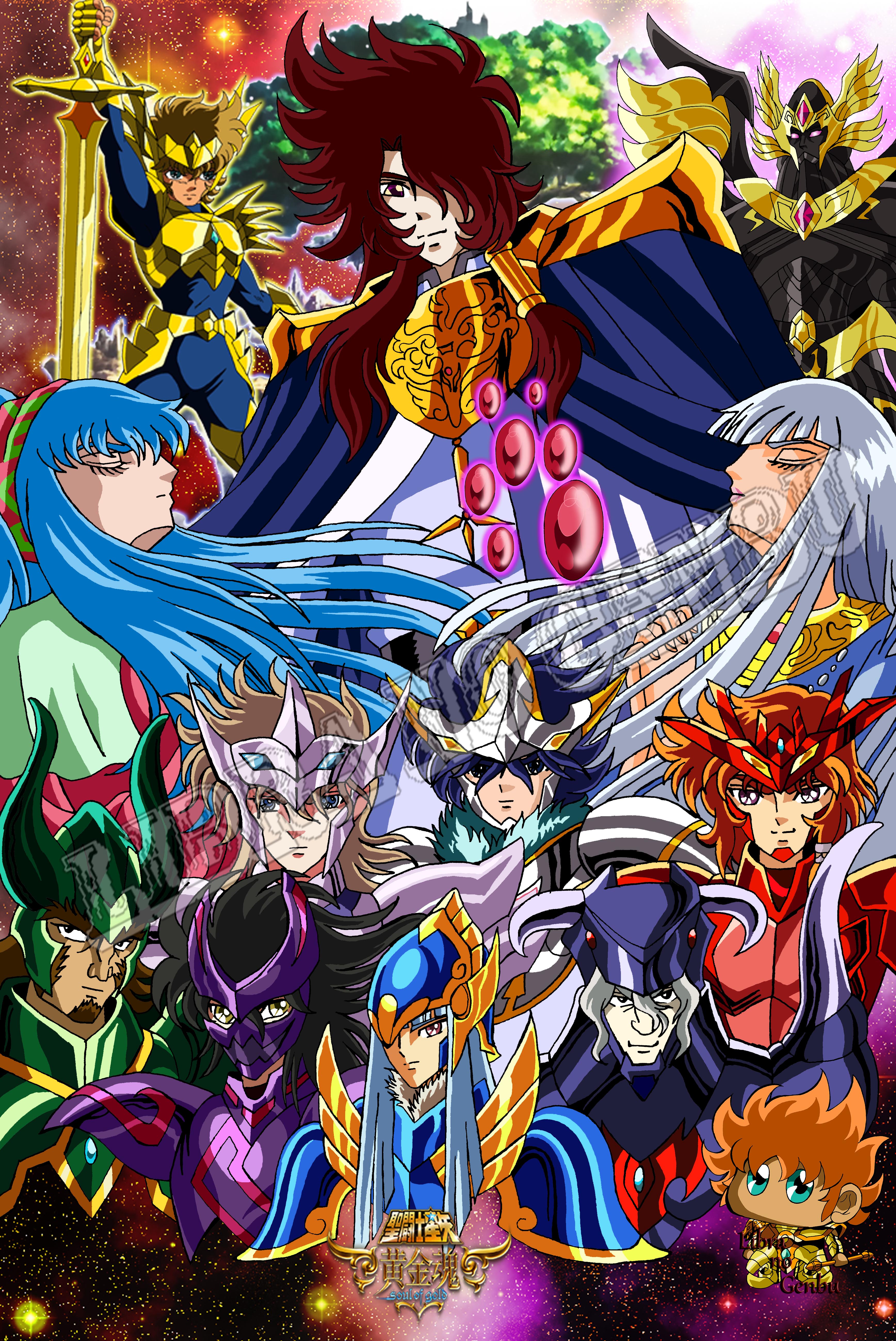 Personagens de Soul Of Gold